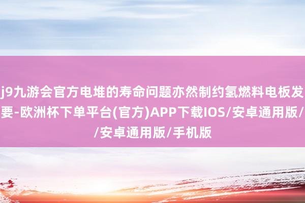 j9九游会官方电堆的寿命问题亦然制约氢燃料电板发展的重要-欧洲杯下单平台(官方)APP下载IOS/安卓通用版/手机版