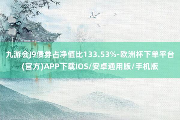 九游会J9债券占净值比133.53%-欧洲杯下单平台(官方)APP下载IOS/安卓通用版/手机版