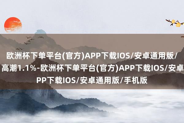 欧洲杯下单平台(官方)APP下载IOS/安卓通用版/手机版近6个月高潮1.1%-欧洲杯下单平台(官方)APP下载IOS/安卓通用版/手机版