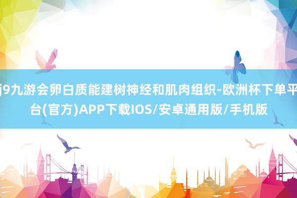 j9九游会卵白质能建树神经和肌肉组织-欧洲杯下单平台(官方)APP下载IOS/安卓通用版/手机版